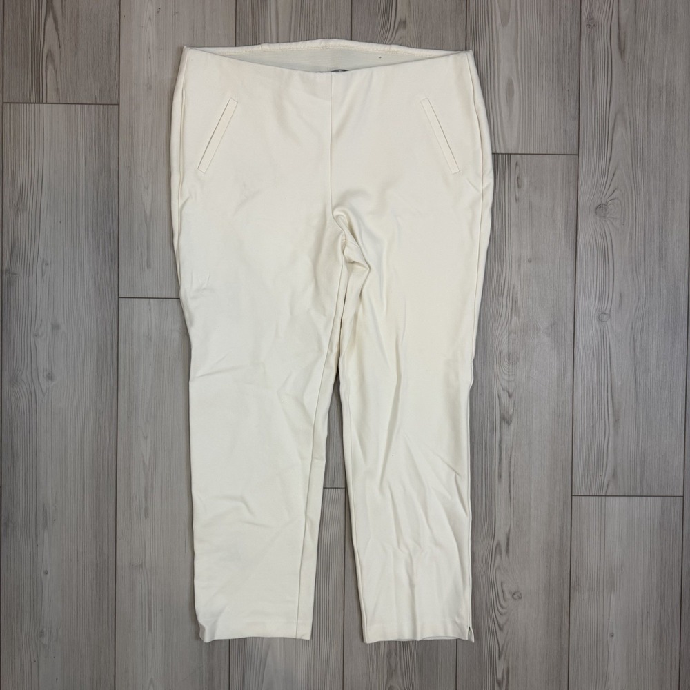 Chicos Pants 3 / US 16 XL Juliet So Slimming 360 Side Vent Ankle Pull On Stretch